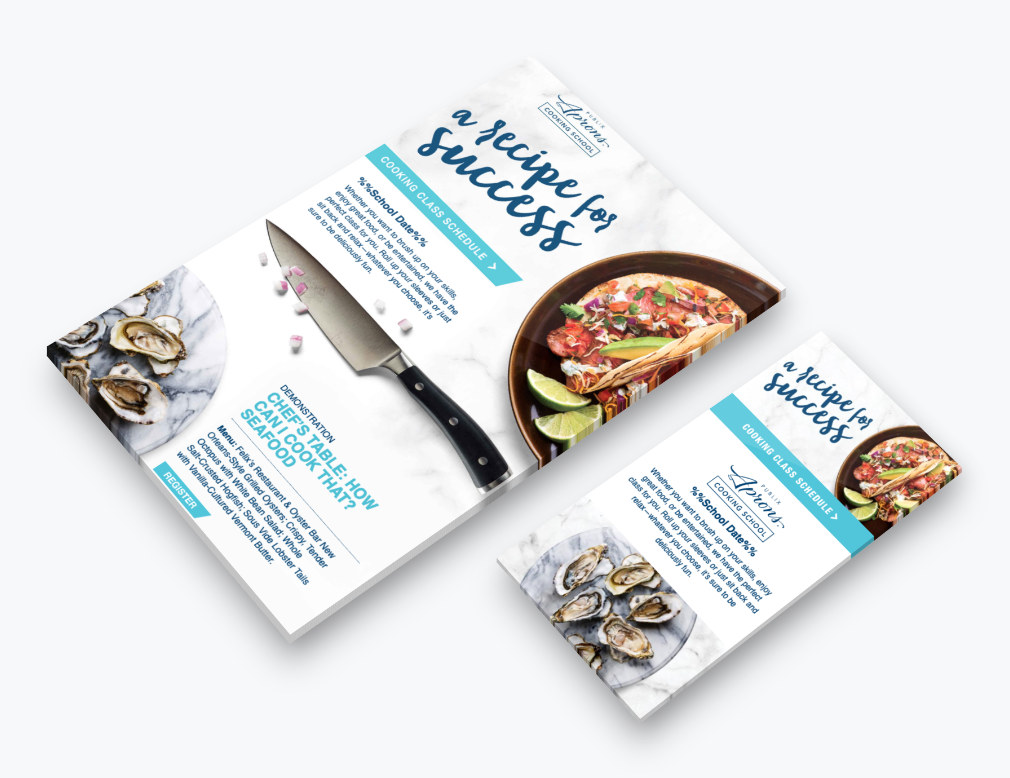 Aprons Cooking School Quartlery